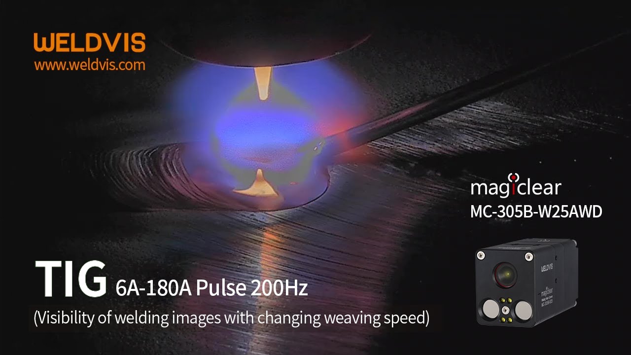 WELDVIS magiclear | MC-305B-W25AWD | TIG 6A 180A Pulse 200Hz  #tig #magiclear
