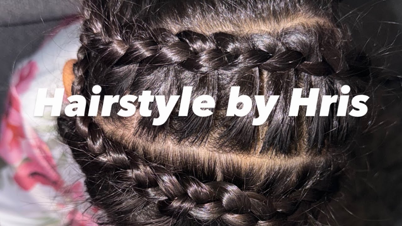 Braided Hairstyle by Hris on long toddler girl hair