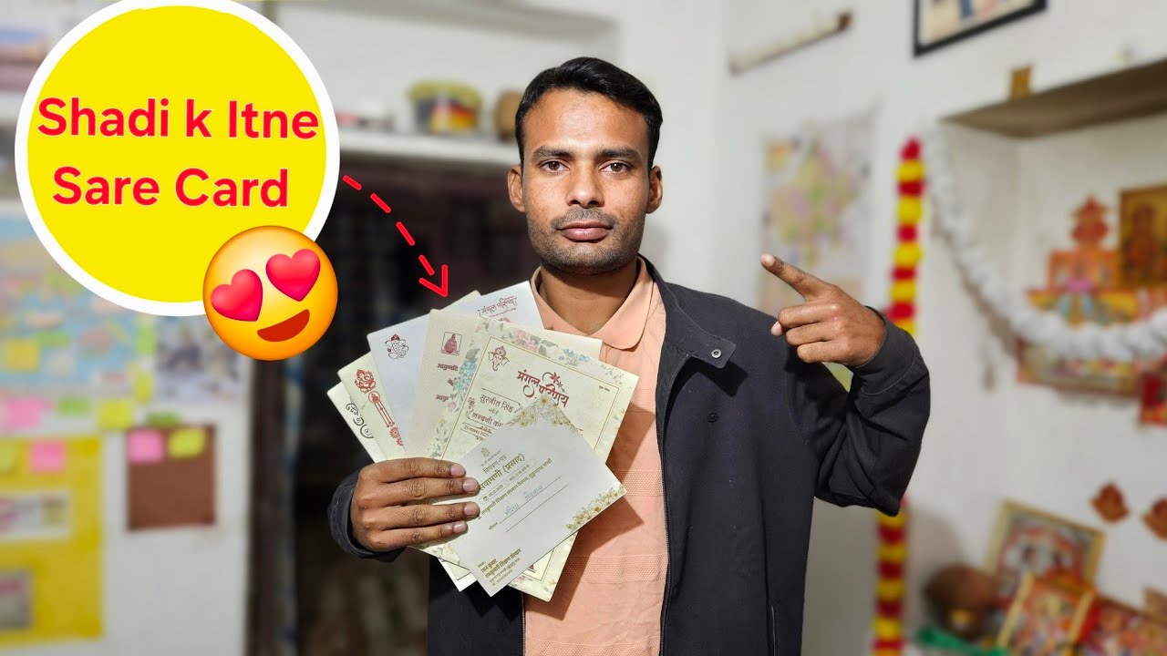 Shadi K Itne Sare Card Aa Gye Aaj 🤩| Village Lifestyle 