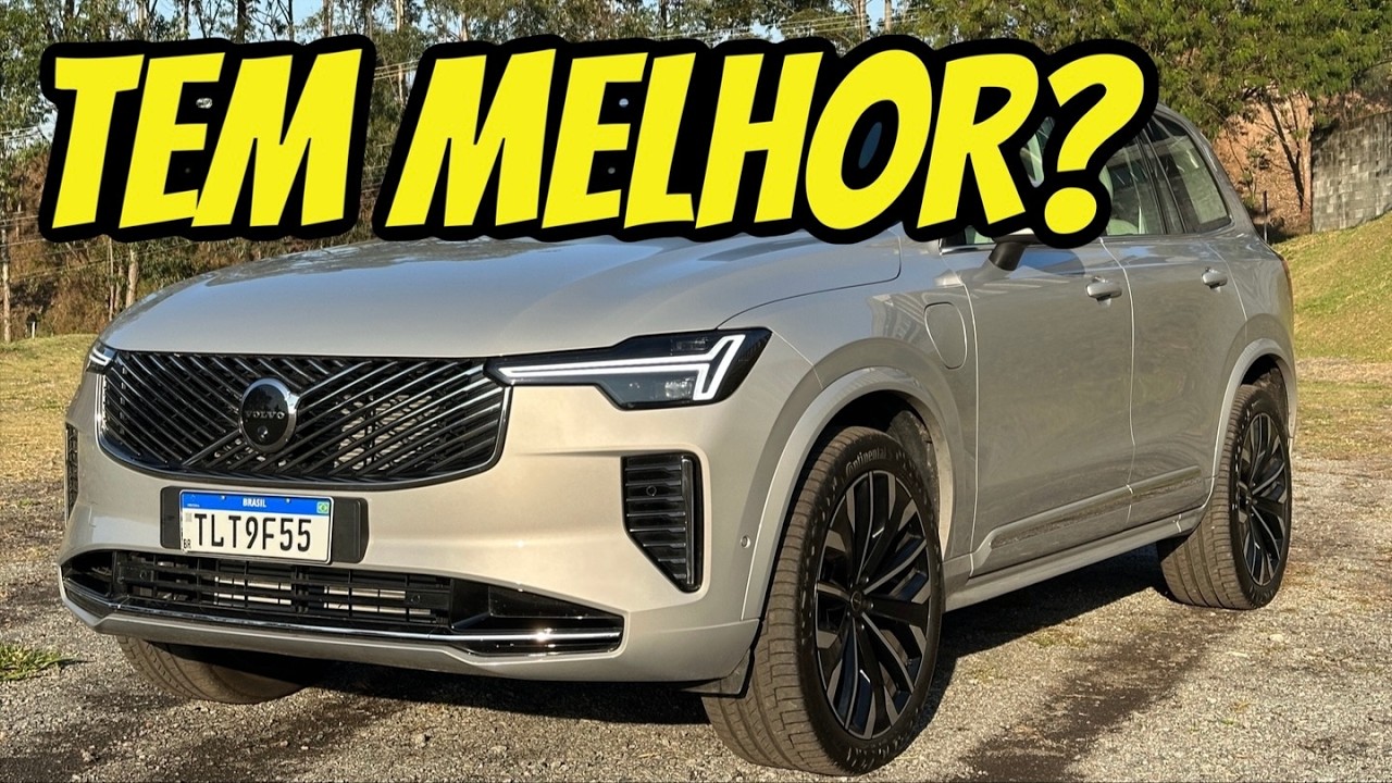 NOVO Volvo XC90 2025 - O MELHOR SUV DE 7 LUGARES DO BRASIL