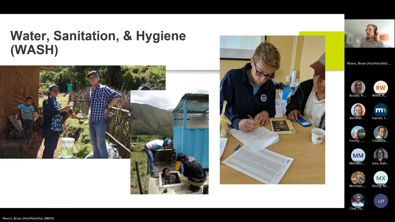MN Water Professionals and International Drinking Water Engineers Without Borders Peru, 10/23/25