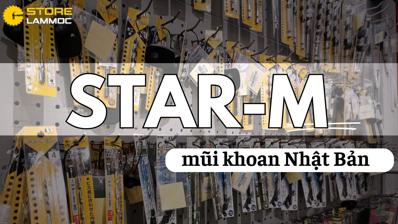 Giới thiệu toàn bộ về dòng mũi khoan Star-M Nhật Bản