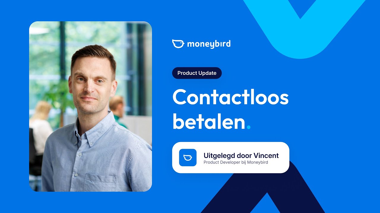 Contactloos betalen - Moneybird Update