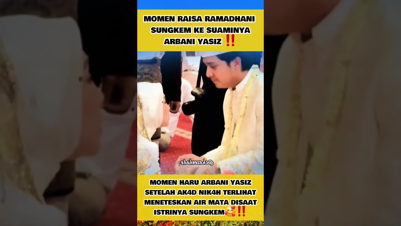 Momen Haru! Arbani Yasiz Meng4ngis Saat Istrinya Sungkem! #arbaniyasiz #raisaramadhani