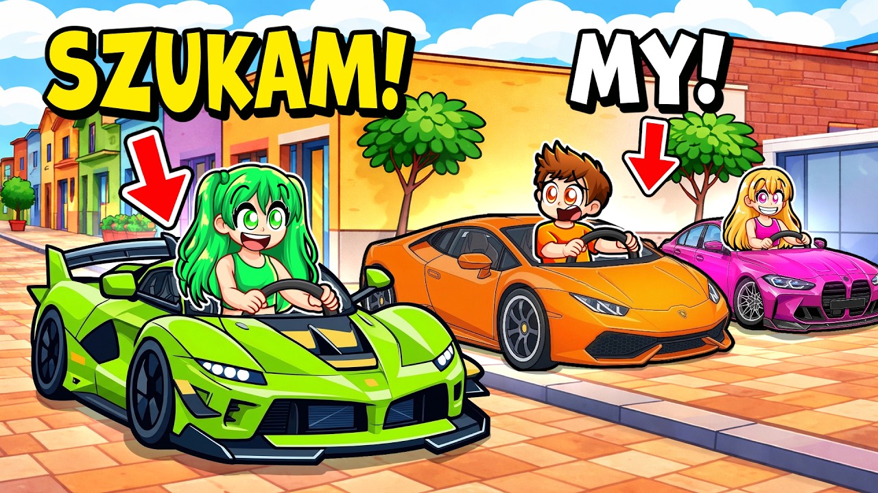 WIELKI CHOWANY AUTAMI w GTA 5!