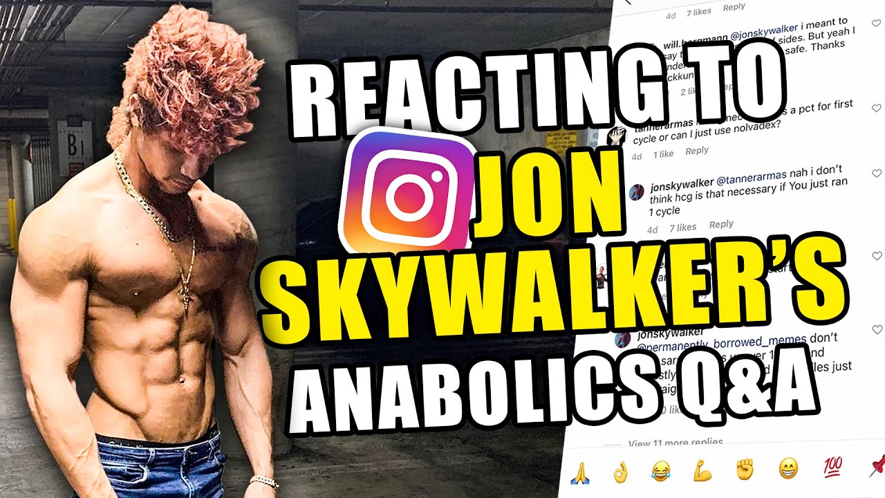 Reacting To Jon Skywalker's 2300 Comment Anabolics Q&A