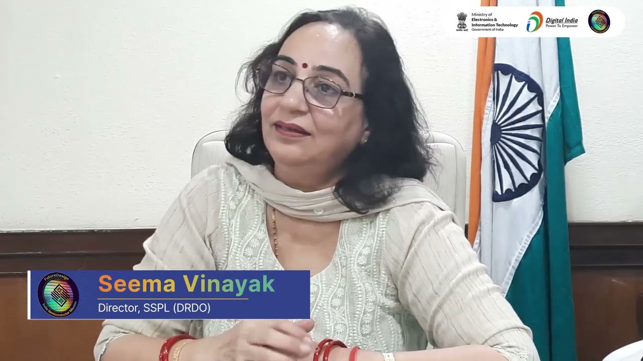 Seema Vinayak, DRDO at Semicon India Future Design