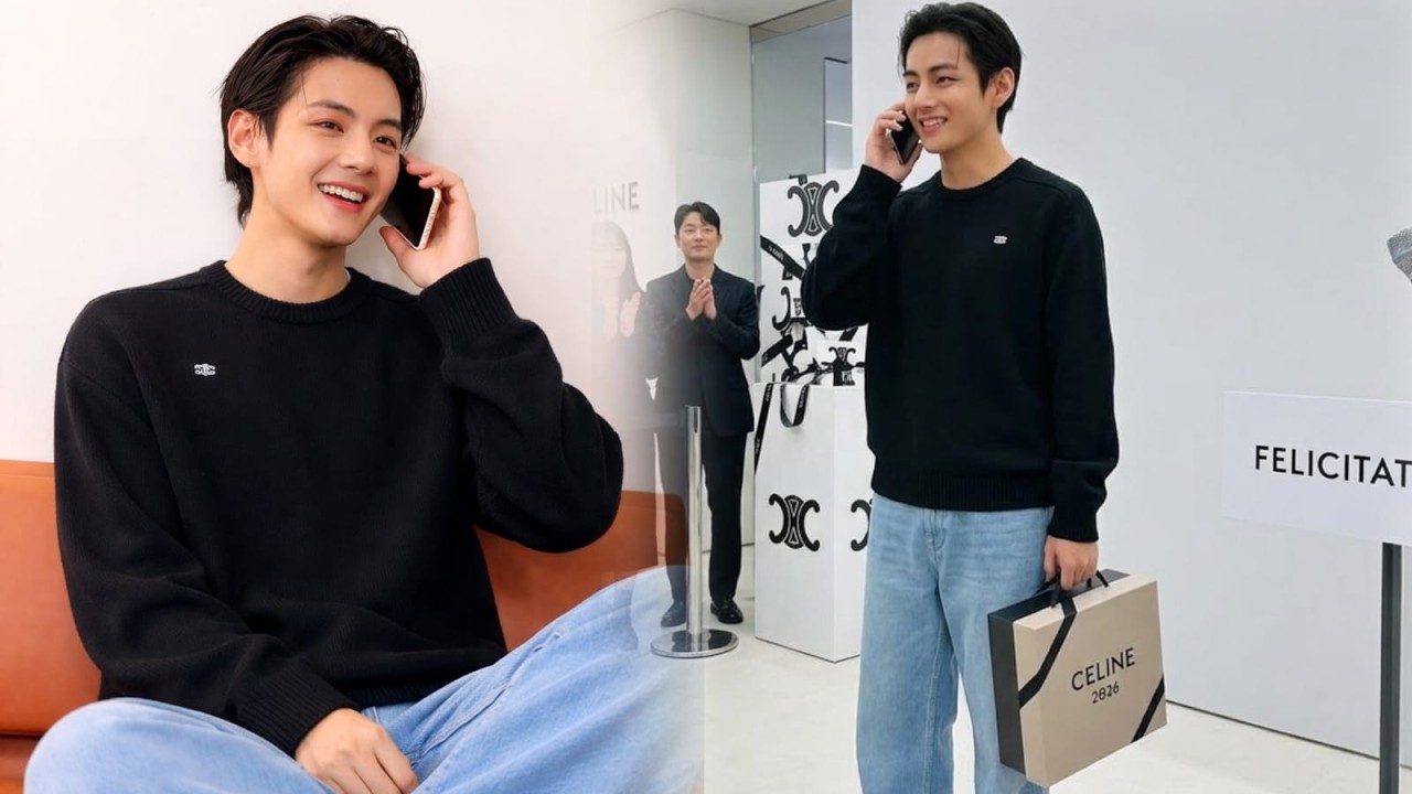 BTS’s V Rocked Paris Fashion Week Without Attending and Received Congratulations by Phone