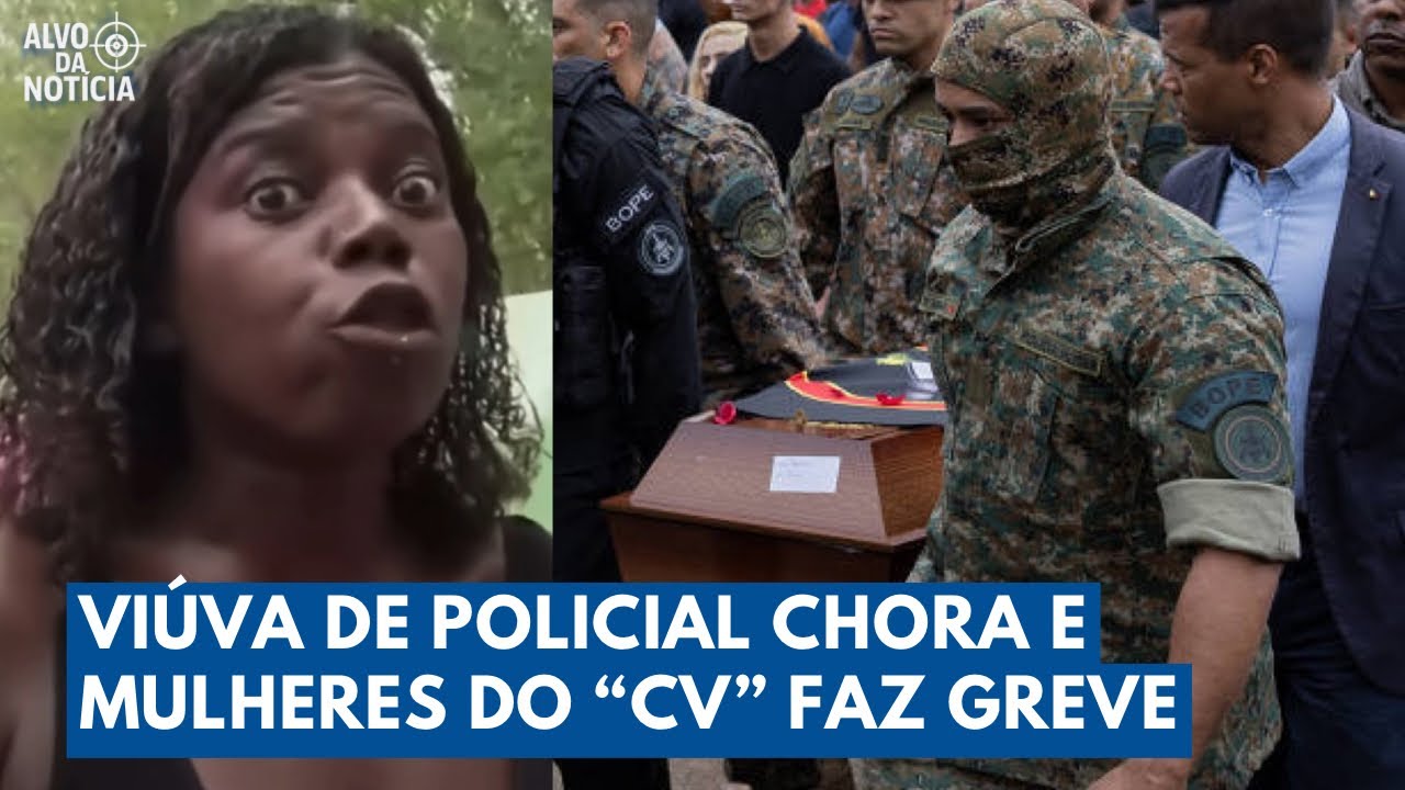 Mulheres do Comando Vermelho protestam no Rio após 134 Mortes | Alvo da Notícia