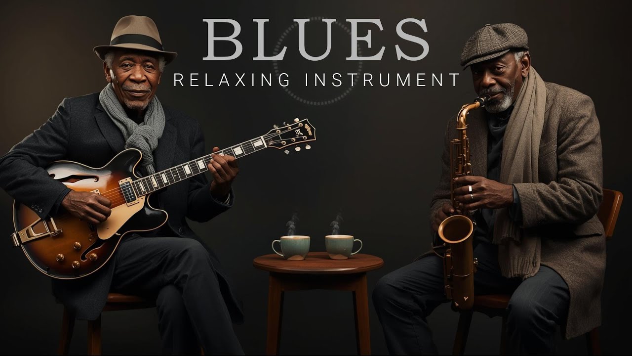 Blues Relaxing Music Instrumental | Smooth Guitar for Stress Relief #244
