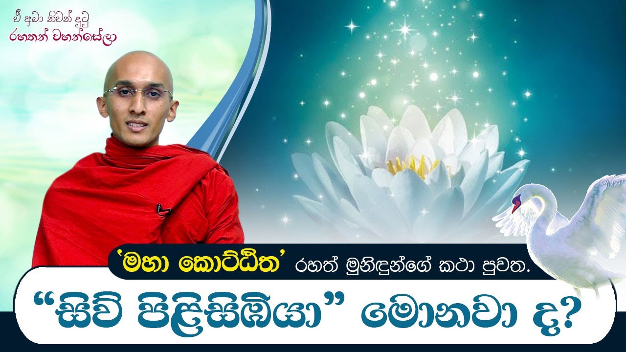 02) “සිව් පිළිසිඹියා” මොනවා ද? |‍ ඒ අමා නිවන් දුටු රහතන් වහන්සේලා (2020-12-17)