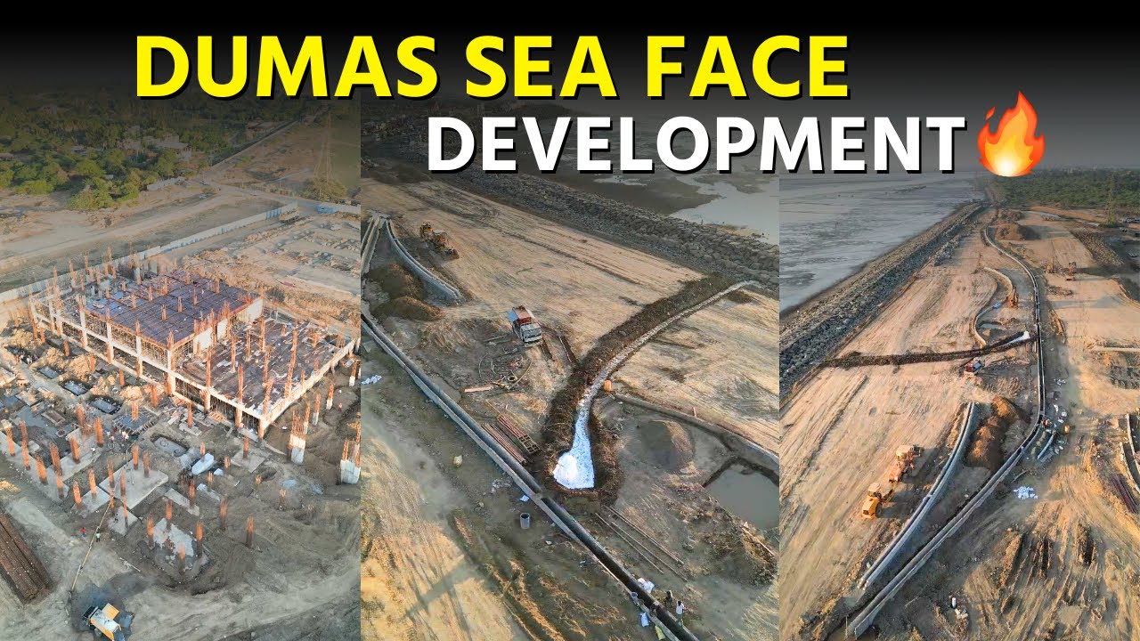 Dumas Sea Face Development: A New Era for Surat | Kemchhosurat 🔥