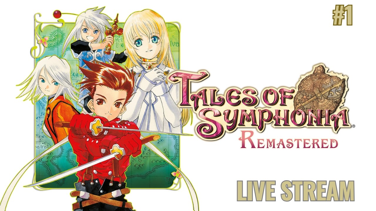 [#1] Tales of Symphonia Remastered - Trophy Hunting 🏆 | !lurk !socials