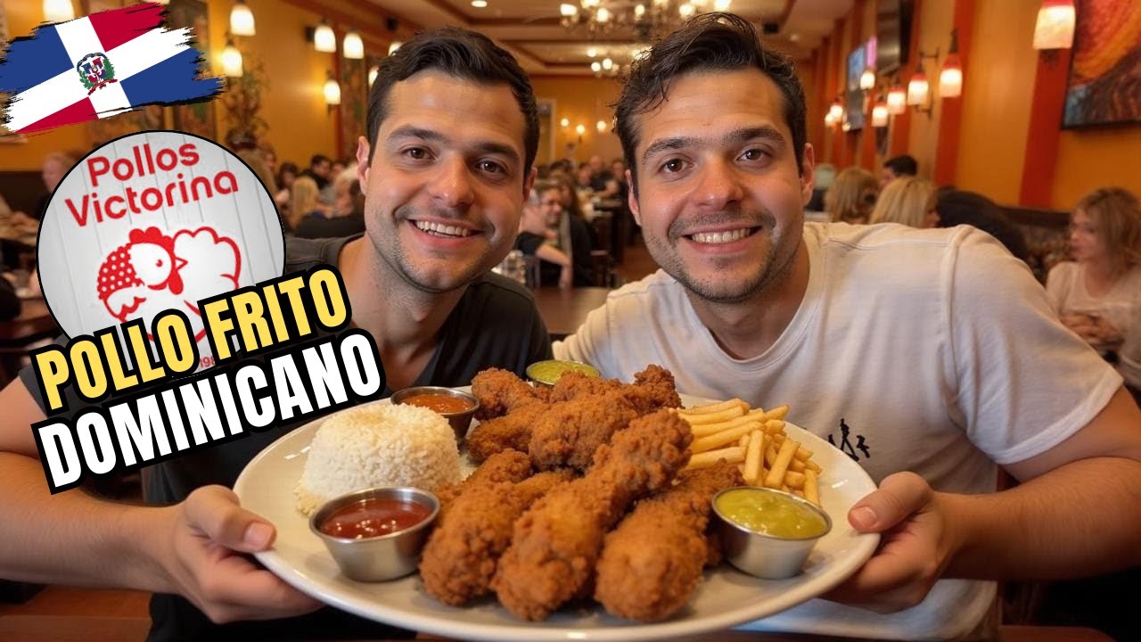 Famoso POLLO FRITO en REPÚBLICA DOMINICANA