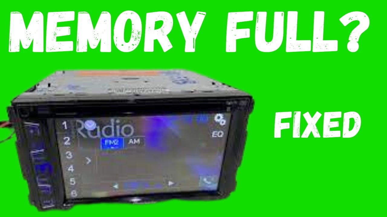 Память Bluetooth заполнена — Pioneer Radio Fix