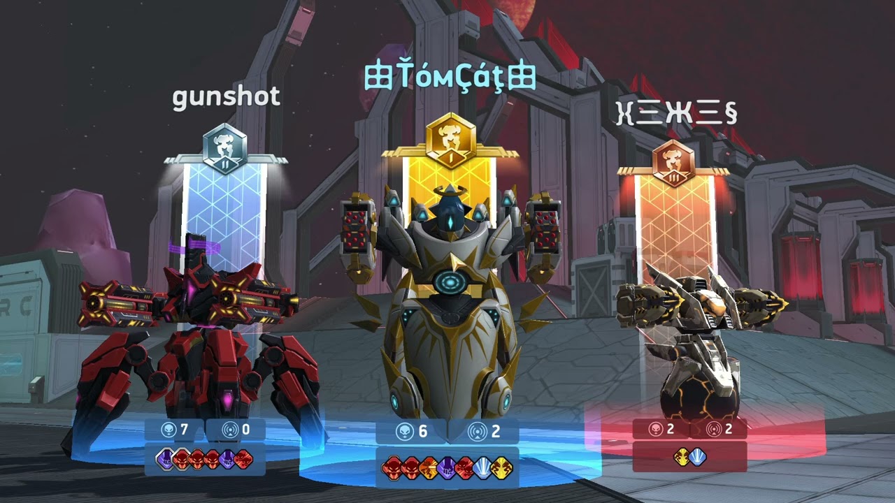 3 round CPC [_HIT_] [VAD] [-HUNT] [KO211] vs [_FTS_] - Mech Arena Endgame Gameplay