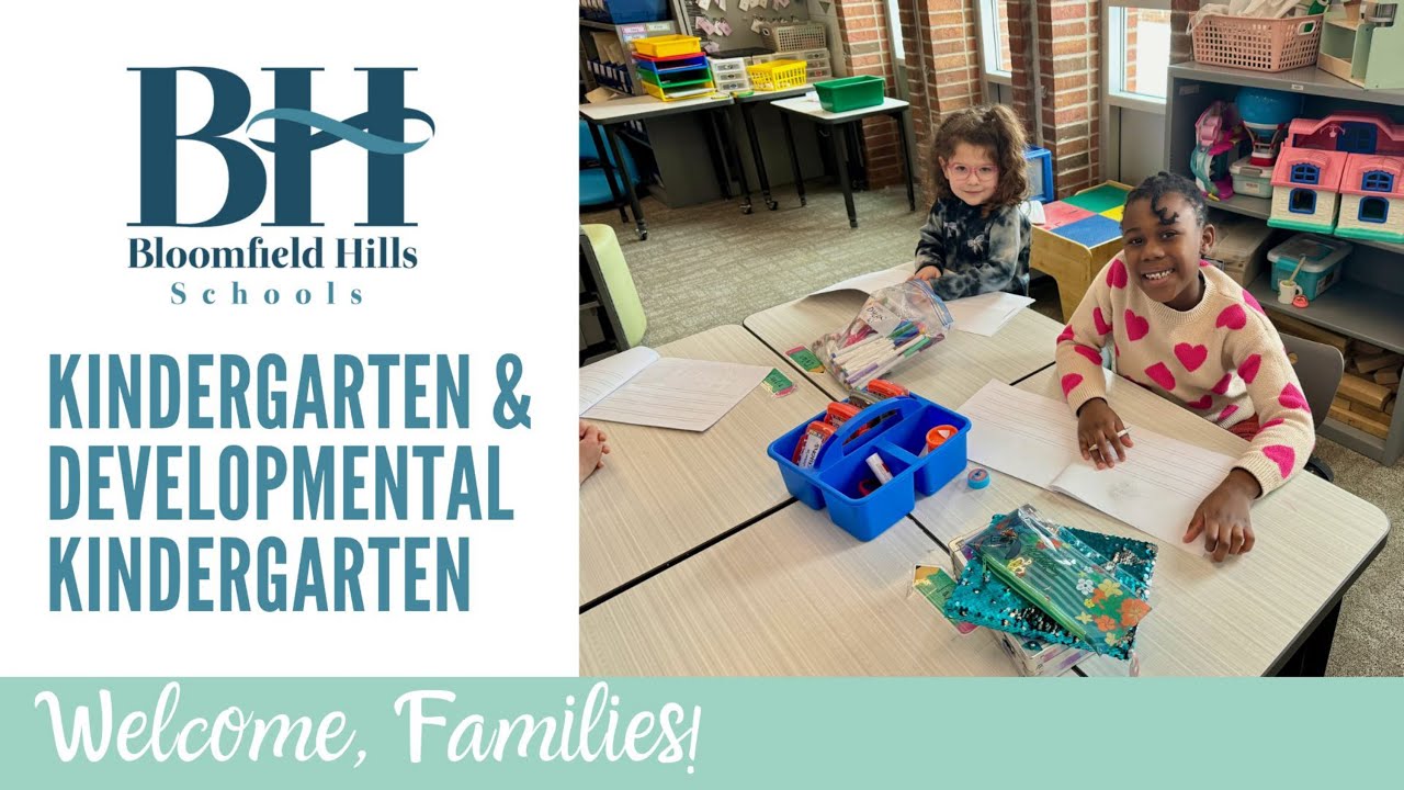 Bloomfield Hills Schools Kindergarten Orientation 2026