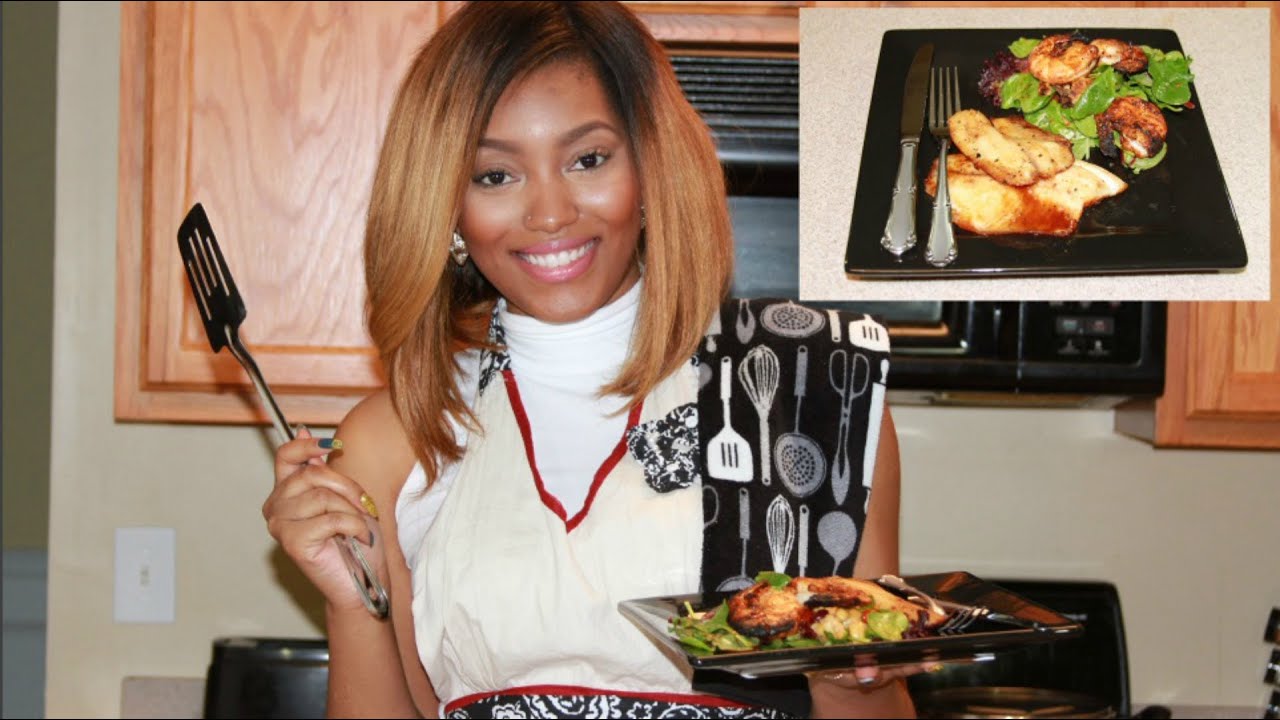 Cooking With The Fabs | Grilled Shrimp & Tilapia With Crab Side Salad