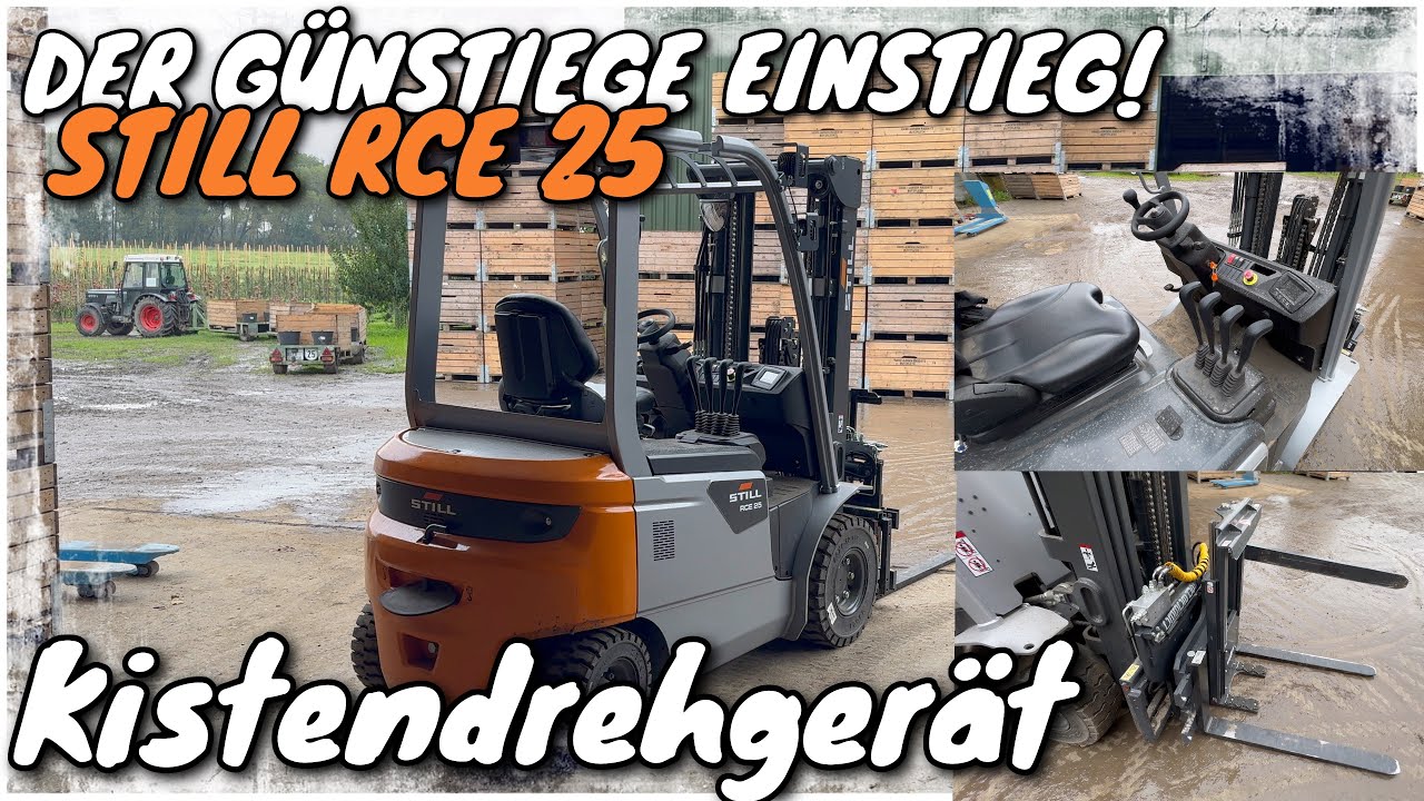 Obsthof Raddatz - STILL RCE 25 | Der günstige Einstieg | Profi Drehgerät | Fräulein Most schütten