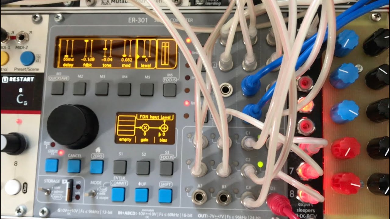 ER-301 Feedback Delay Network Demo