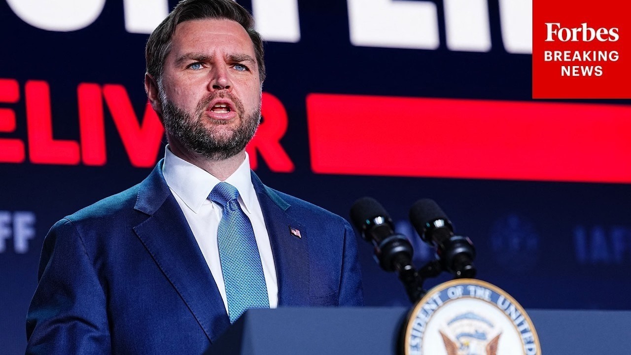 BREAKING NEWS: JD Vance Delivers Remarks To The International Association Of Firefighters In D.C.