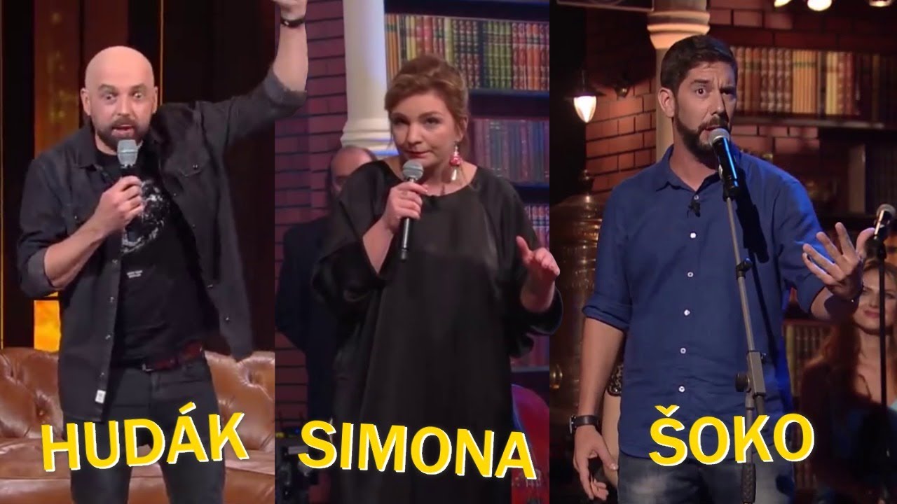 SIMONA + ŠOKO + HUDÁK = 18 minút smiechu