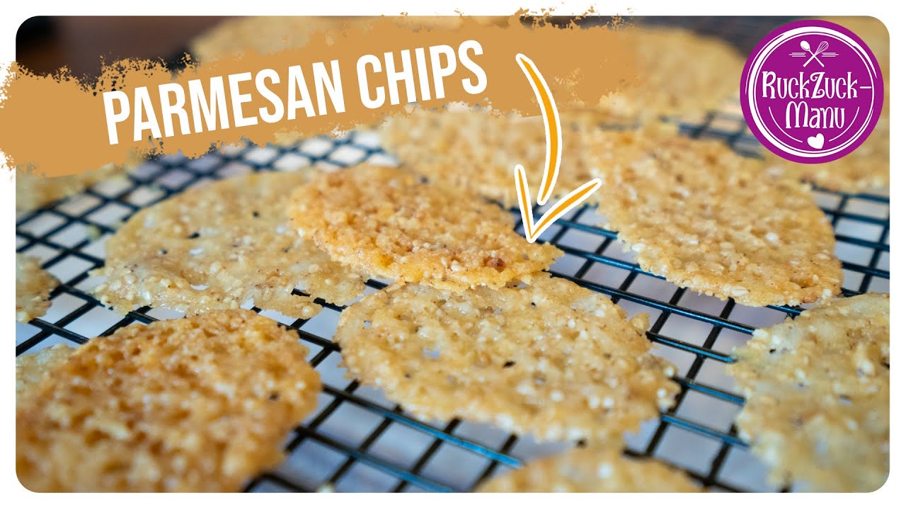 Super leckerer Snack - Parmesan Chips - Thermomix® TM5/TM6