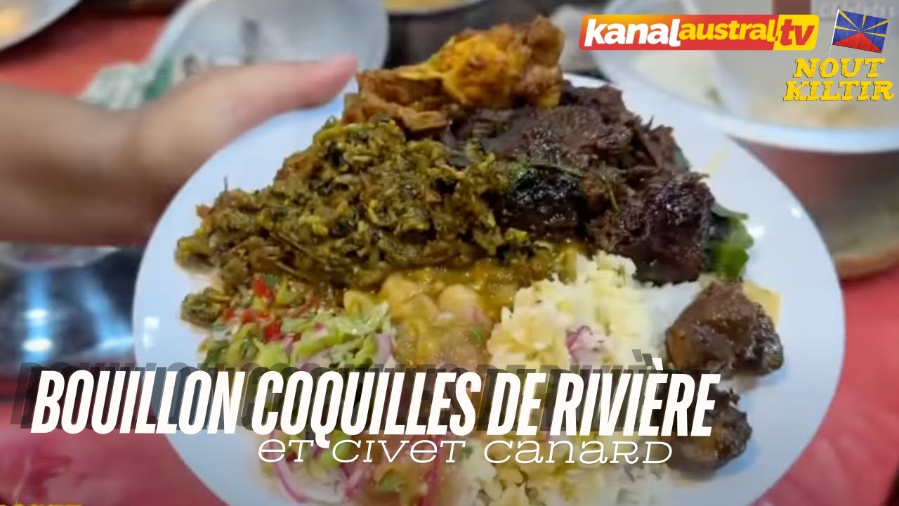CUISINE - Bouillon Coquilles de Rivière et Civet Canard.