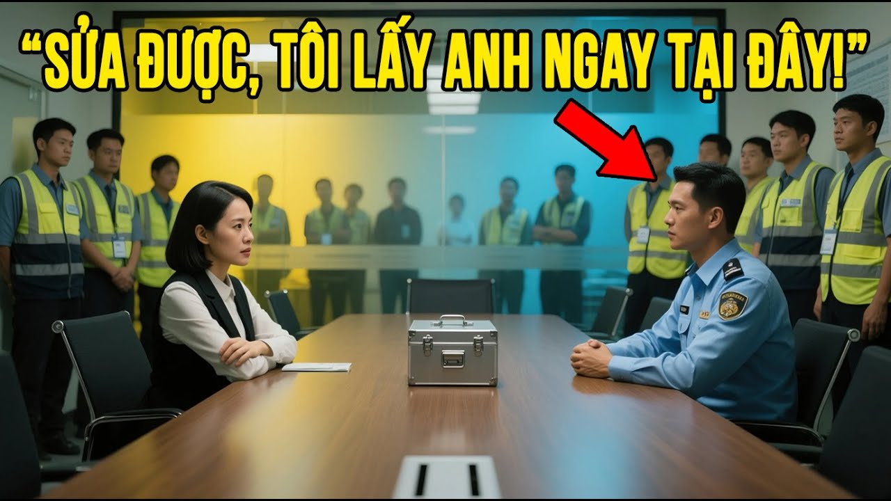 “Sửa Được, Tôi Lấy Anh Ngay Tại Đây!” — Nữ Tỷ Phú Ra Điều Kiện Và Anh Bảo Vệ Khiến Bà Choáng Váng