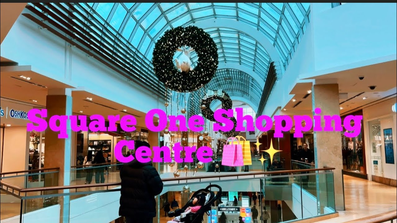 SQUARE ONE SHOPPING CENTRE🛍️ #youtube #squareone #shoppingmall #mississauga #video #shopping #yt 