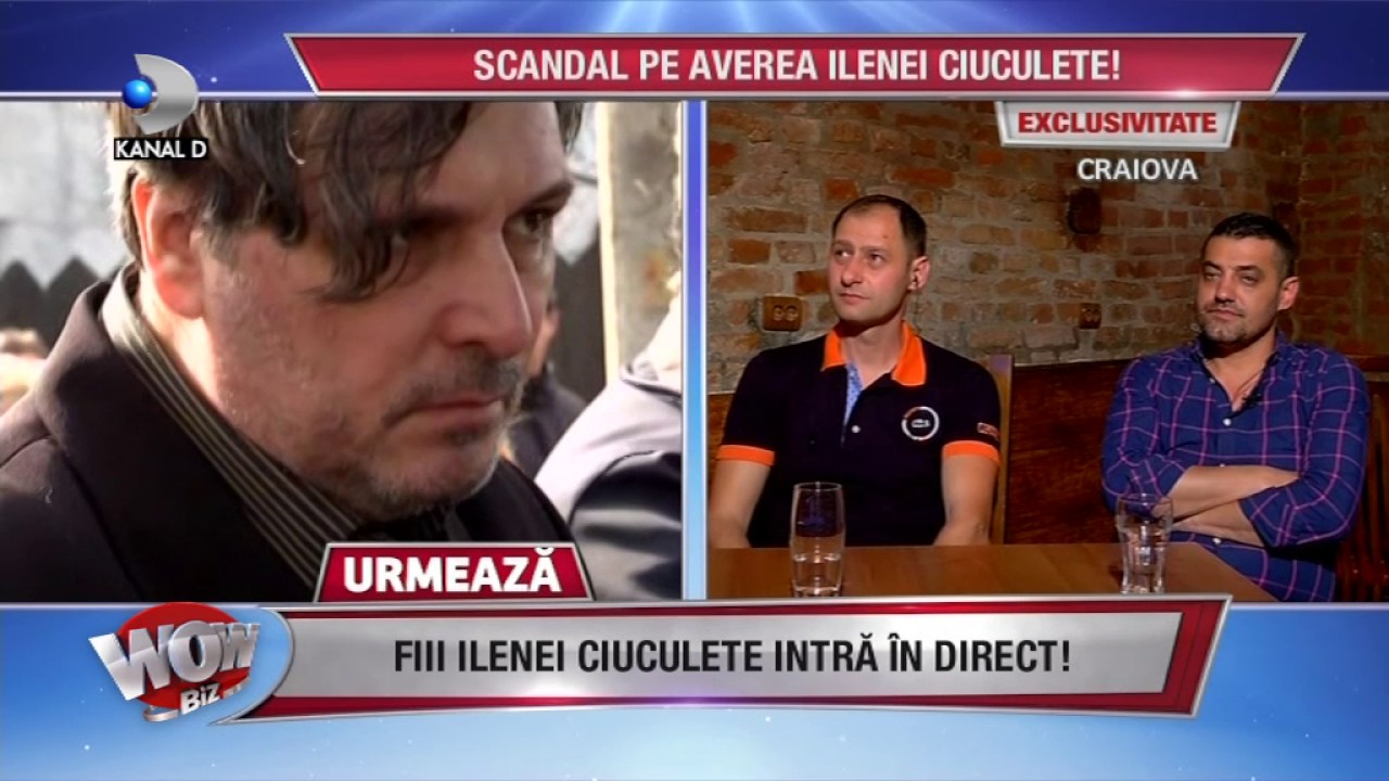 WOWBIZ (21.06.2017) - Fiii Ilenei Ciuculete, scandal pe averea artistei! Editie COMPLETA
