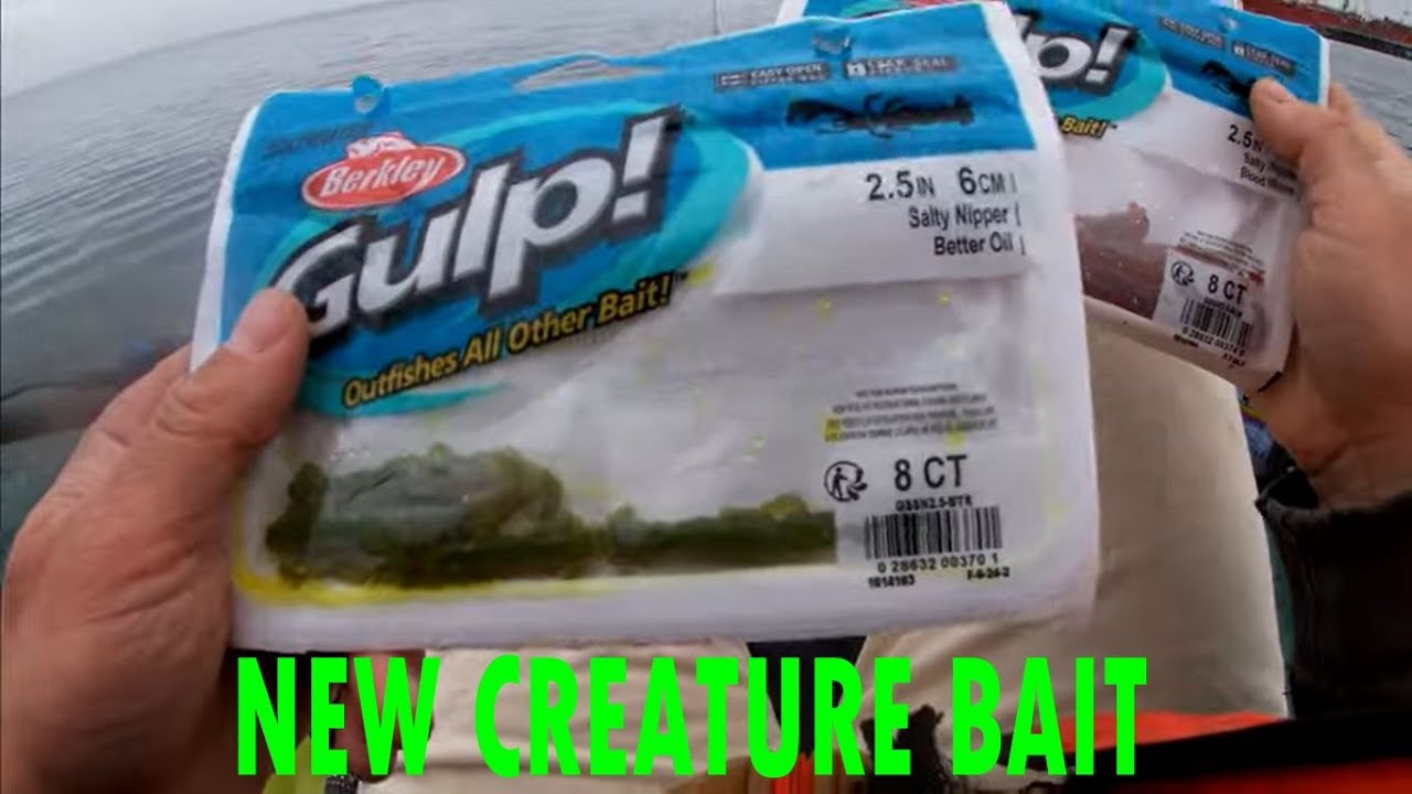 FISHING THE NEW BERKLEY GULP SALTY NIPPER
