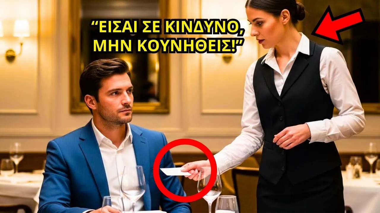 «ΕΙΣΑΙ ΣΕ ΚΙΝΔΥΝΟ — ΜΗΝ ΚΟΥΝΗΘΕΙΣ», ΨΙΘΥΡΙΣΕ Η ΣΕΡΒΙΤΟΡΑ ΚΑΙ ΕΔΩΣΕ ΣΗΜΕΙΩΜΑ ΣΤΟΝ ΔΙΣΕΚΑΤΟΜΜΥΡΙΟΥΧΟ