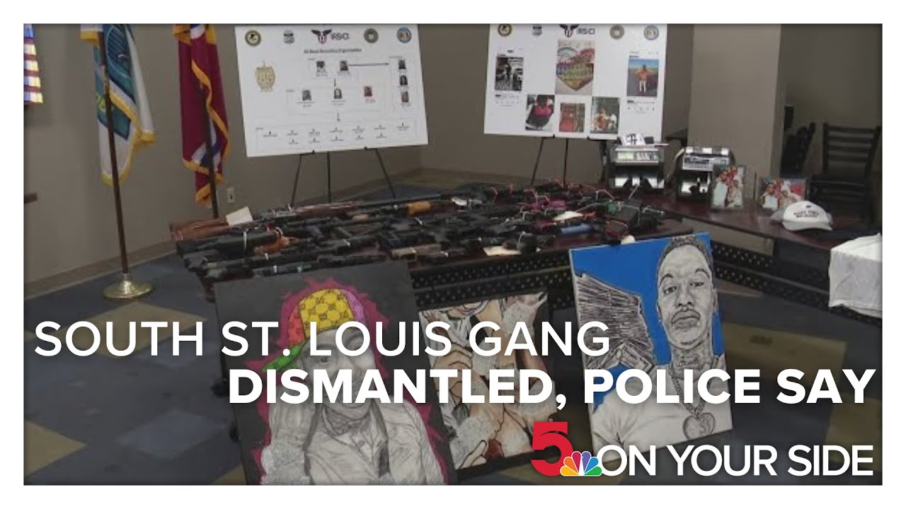 South St. Louis gang '55 Boyz' dismantled, authorities announce