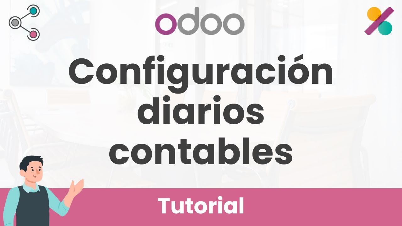 👨‍🏫 Configura DIARIOS CONTABLES en #odoo | Tutorial Contabilidad Odoo Ep.88