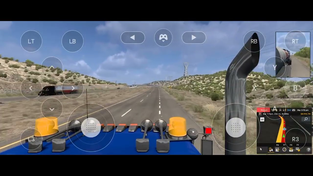  Haciendo ruta con  la famosa kenworth t800 1.57 ATS  #americatruck#  