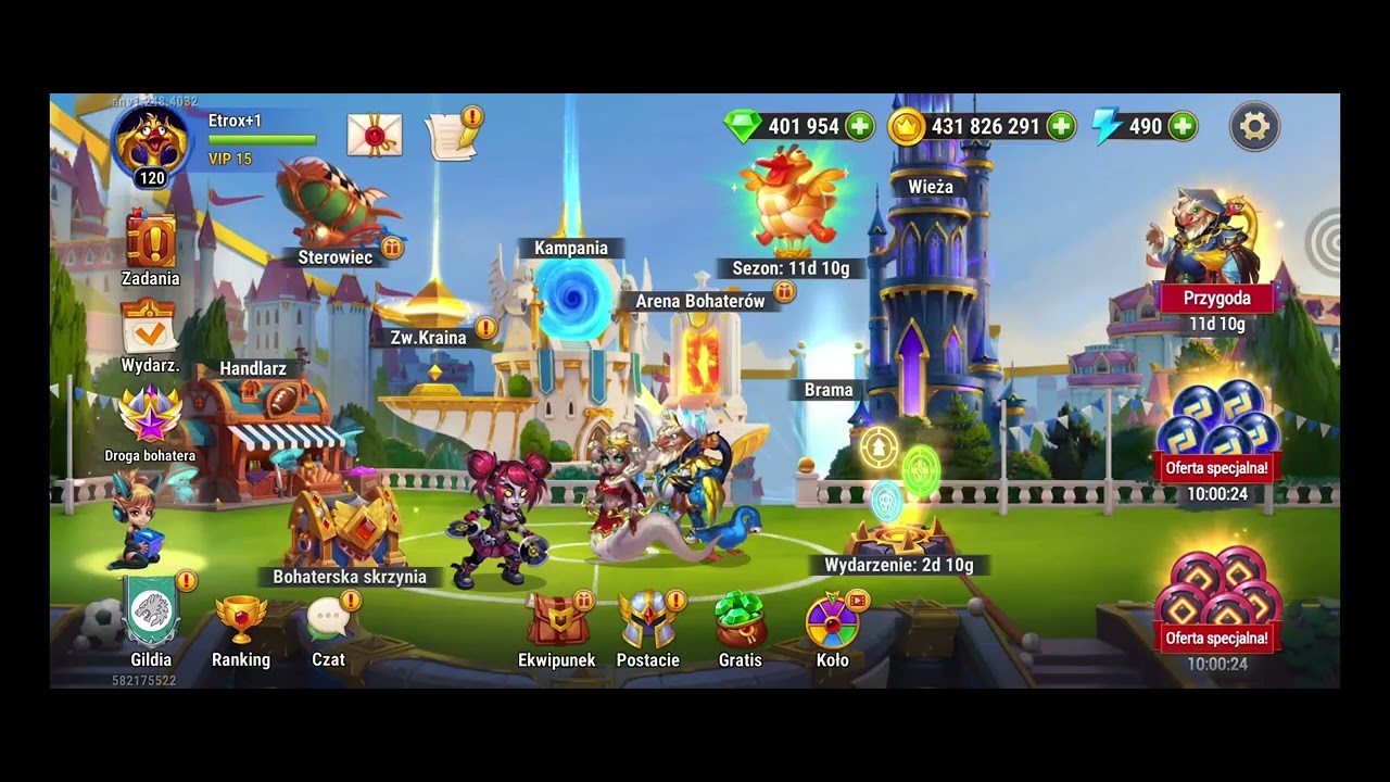 Turniej Mocy & Glify – Jak zdobyć przewagę? | Power Tournament & Glyphs – Hero Wars Poradnik