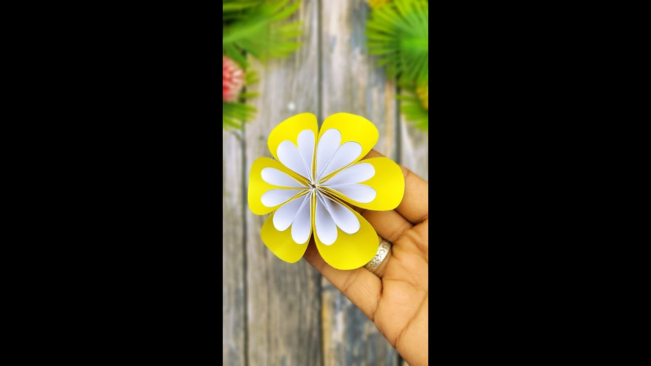 🌸 Бумажные лепестки: руководство для абсолютных новичков по созданию простых цветов!