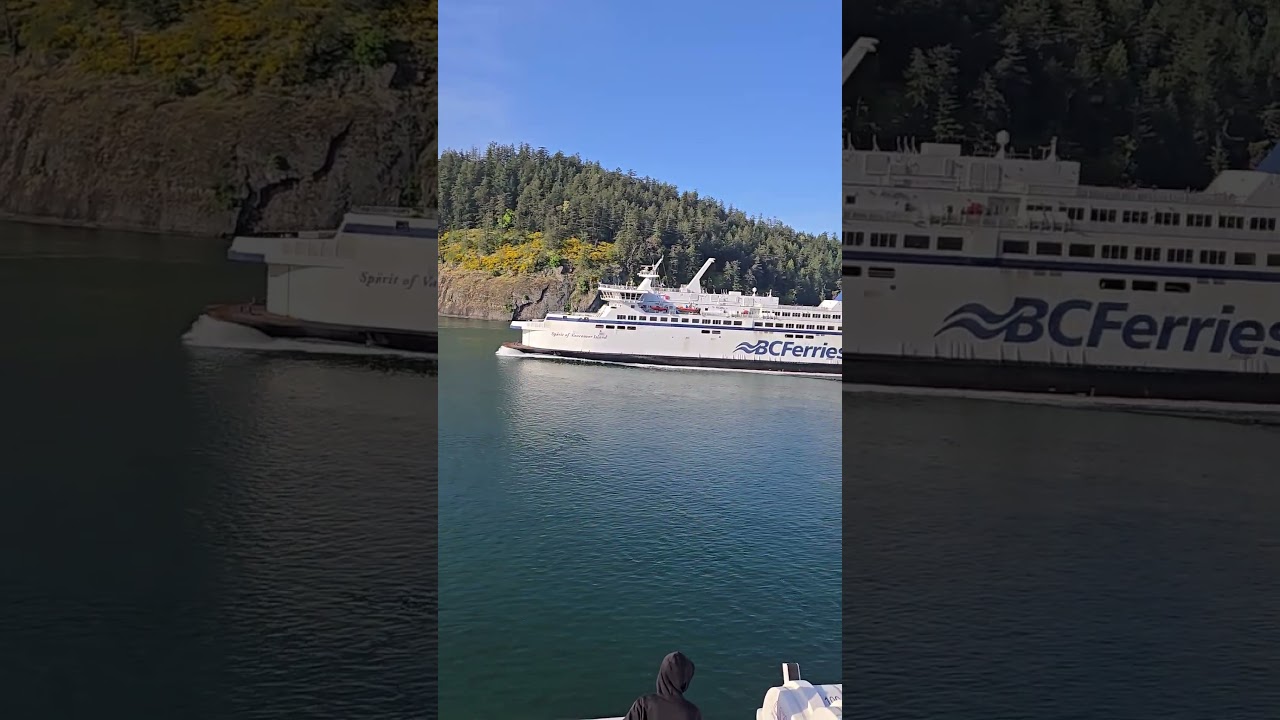 Scenic Ferry Ride from Victoria to Vancouver | Stunning BC Coastal Views! #BCFerries