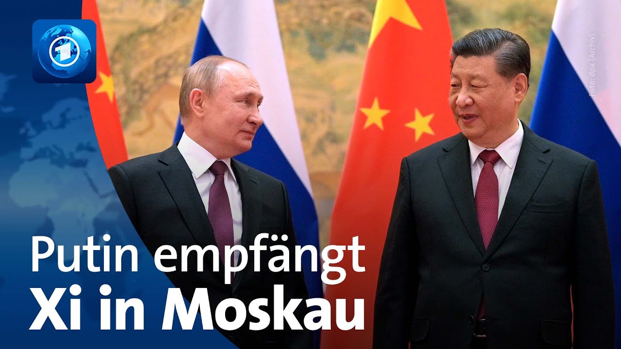 Chinas Staatschef Xi besucht Kremlchef Putin