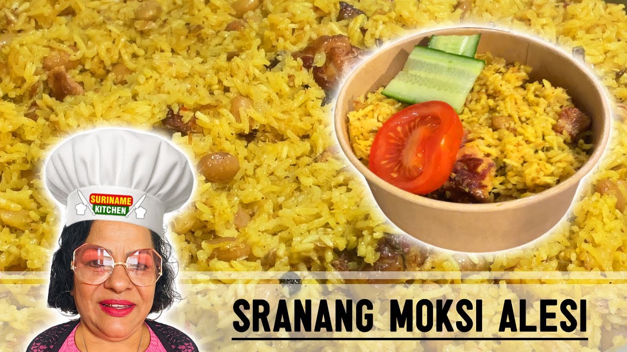 Surinaamse Keuken Special: Moksi Alesi Met Gerookte Kip & Zoute Bakkeljauw | Sranang Style