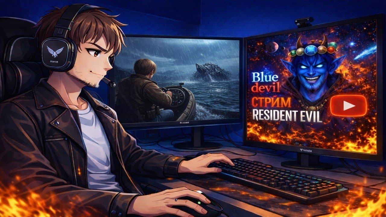 REZEDENT EVIL 4 КЛАССИКА — ПРОДОЛЖЕНИЕ | Bluedevil стрим | Выживем или нет?