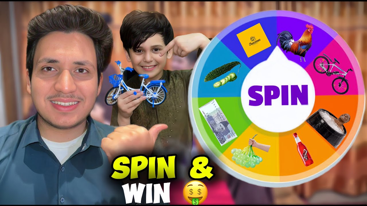 Spin The Wheel And Win Prizes🤑 or Punishments 😂 In Pashto || Shinwari boys