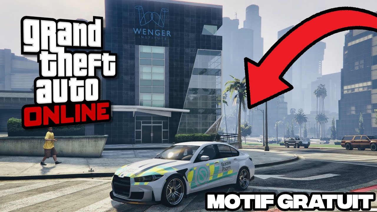GTA ONLINE - MOTIF GRATUIT comment l’obtenir ? 🤔