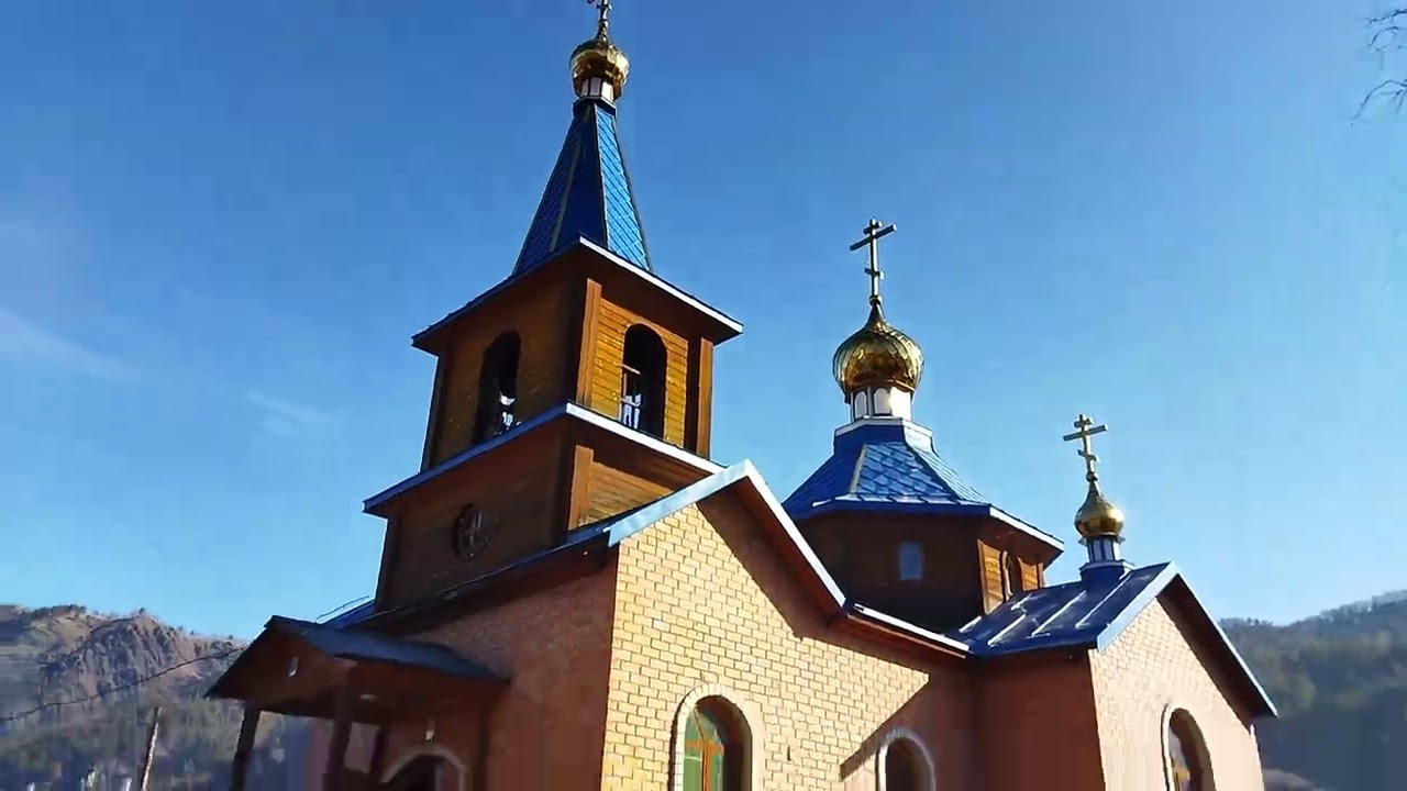 Сибирь.Республика Алтай.Серебряный ручей.Село Анос.