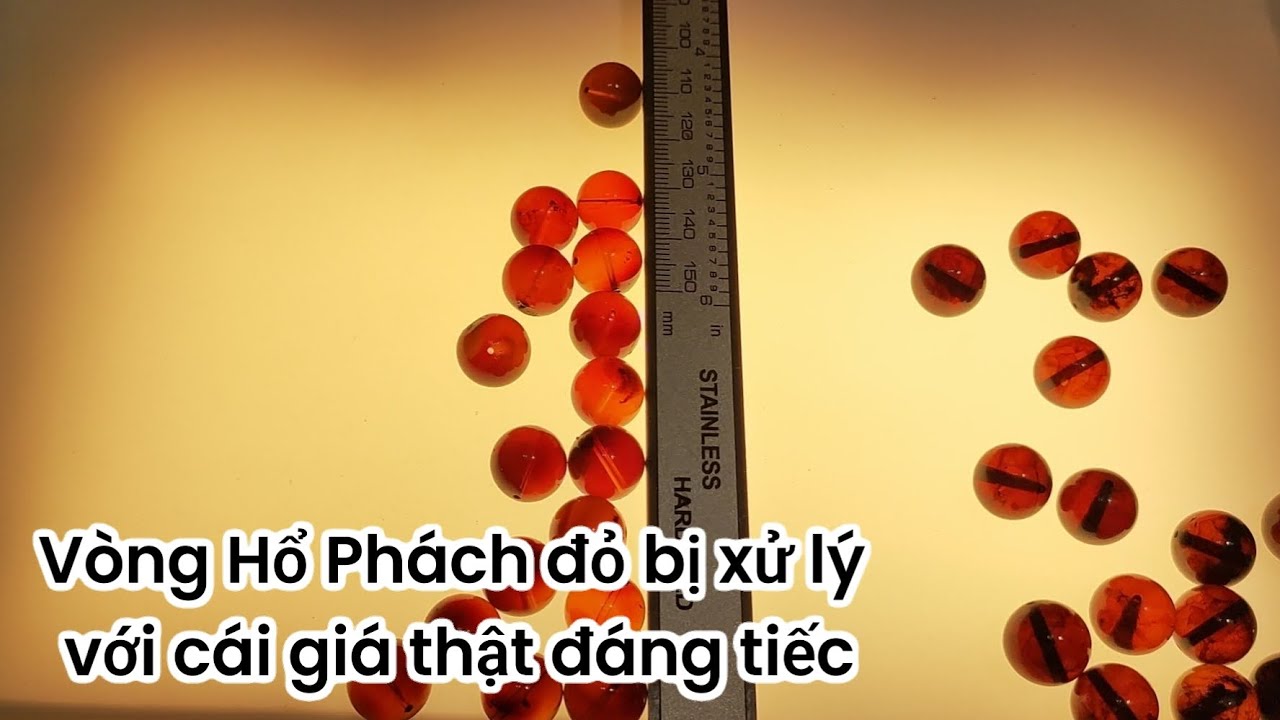 Vòng Hổ Phách xử lý và cách phân biệt bởi cái giá không hề thấp
