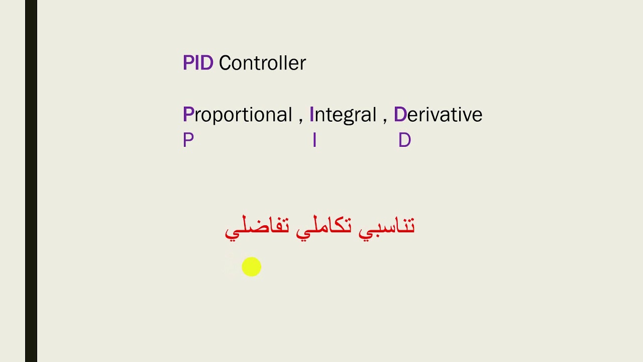 2-أنا و إنت مثال لل PID شرح سهل بالأمثلة