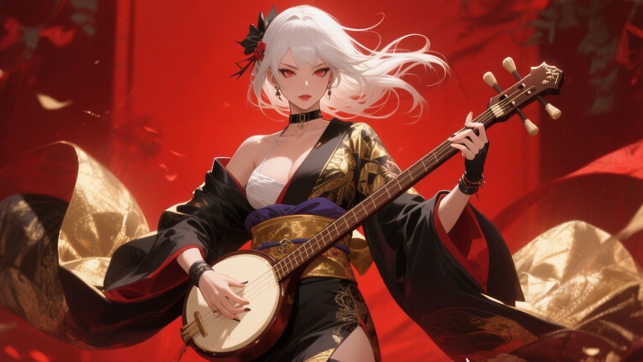 Japanese Shamisen Rock | Instrumental Music