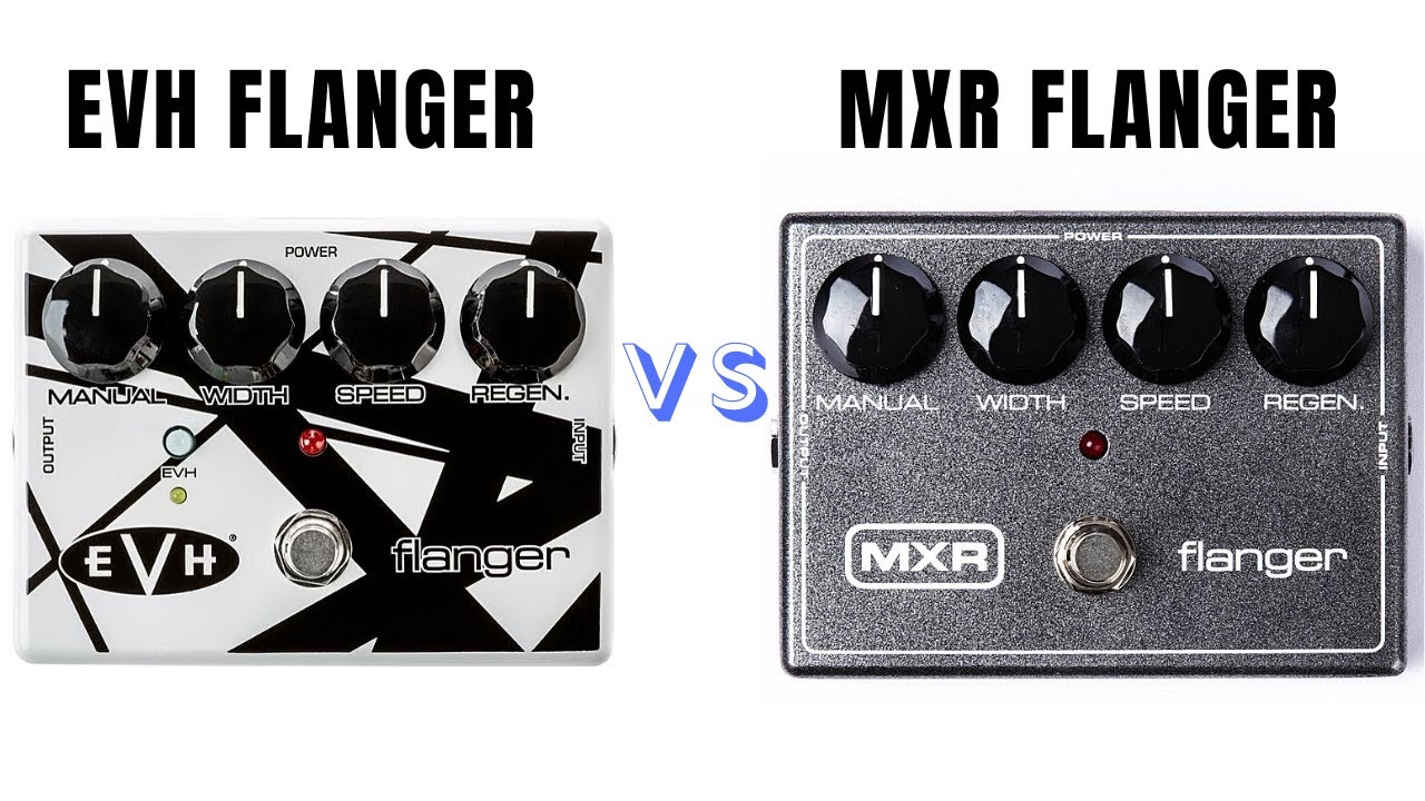EVH Flanger EVH117 против MXR Flanger M117 | Ван Хален Тонс