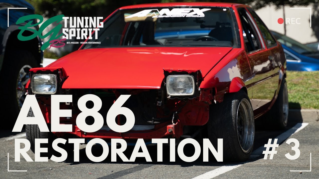 Toyota AE86 Trueno Restoration Update #3